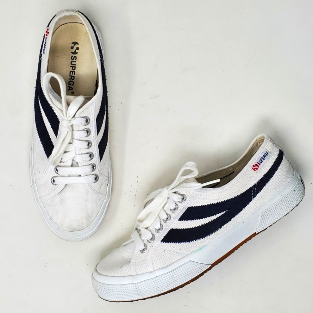 SUPERGA 2953 Swallow Tail Sneakers Size 8W